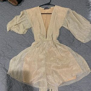 PLT gold romper